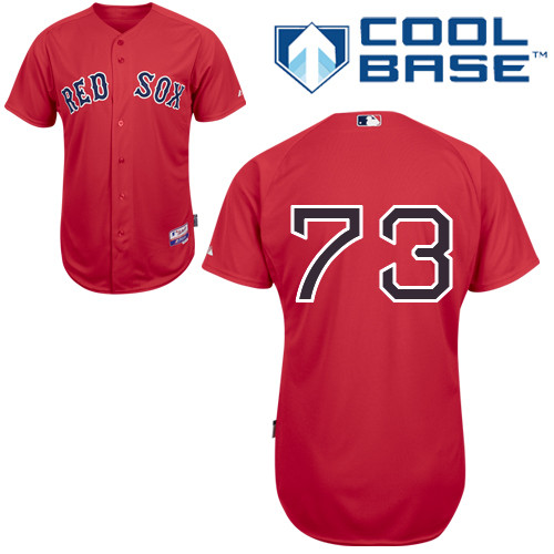 Bryce Brentz #73 Youth Baseball Jersey-Boston Red Sox Authentic Alternate Red Cool Base MLB Jersey